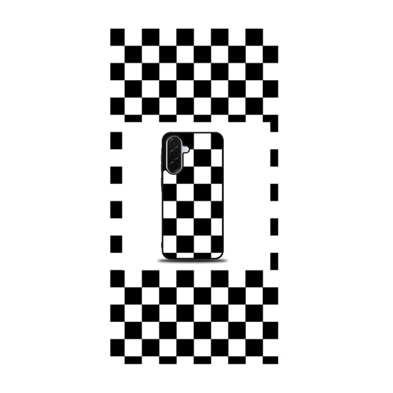 Checkerboard Distortion Samsung Galaxy A36 5G Case
