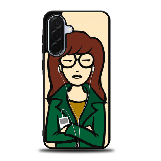 Daria With Earphone Samsung Galaxy A36 5G Case