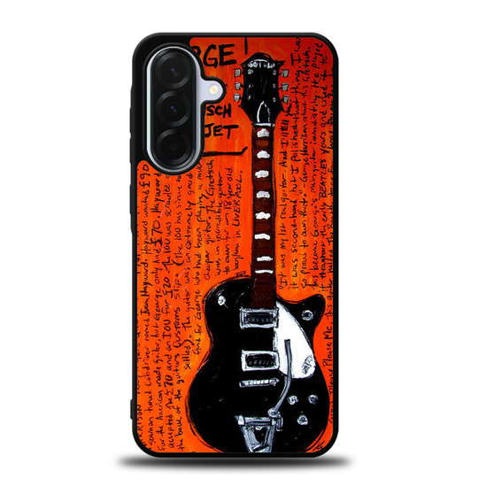 george harrisons gretsch Samsung Galaxy A36 5G Case
