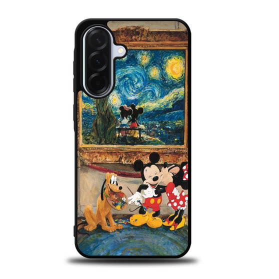 Mickey Mouse and the dog Samsung Galaxy A36 5G Case