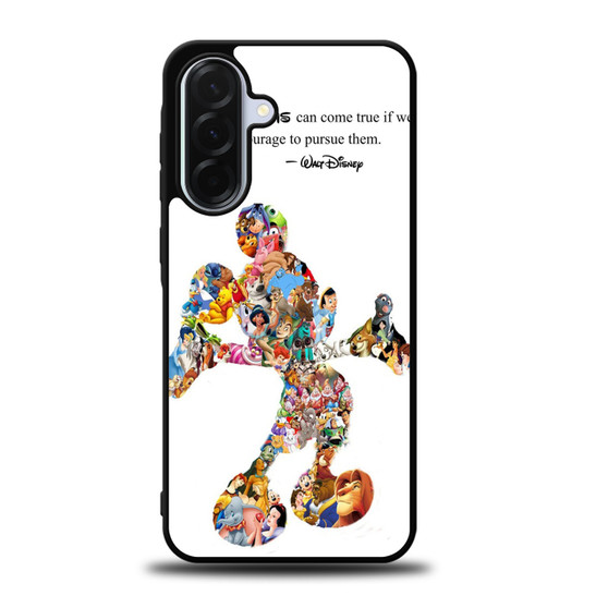 Mickey Mouse Character Montage Samsung Galaxy A36 5G Case