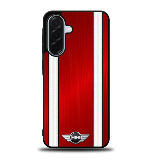 Mini Cooper Red Polished Samsung Galaxy A36 5G Case