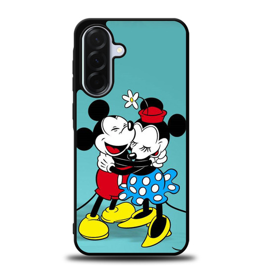 Minnie And Mickey Hugging Samsung Galaxy A36 5G Case