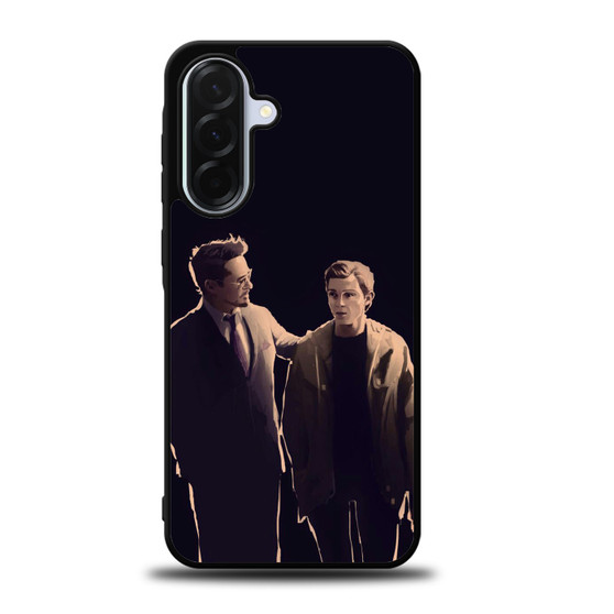 Peter Parker and Tony Stark Samsung Galaxy A36 5G Case