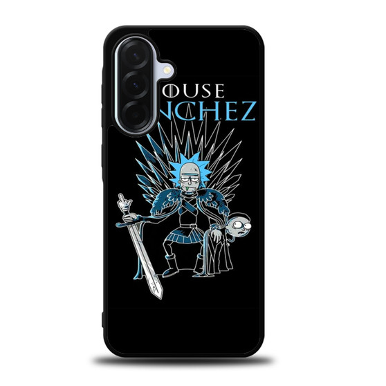 Rick And Morty In Iron Throne Samsung Galaxy A36 5G Case Rick And Morty In Iron Throne Samsung Galaxy A36 5G Case