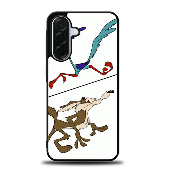 Road Runner And Coyote Samsung Galaxy A36 5G Case