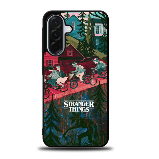 Stranger Things Art Poster Samsung Galaxy A36 5G Case