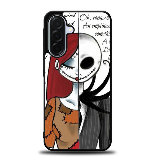 The Nightmare Before Christmas quotes Samsung Galaxy A36 5G Case