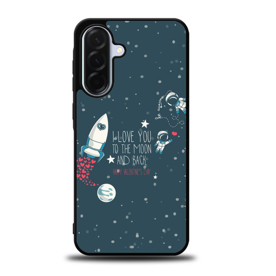 to the moon and back Quote Samsung Galaxy A36 5G Case