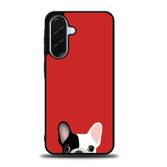 Watching French Bulldog 2 Samsung Galaxy A36 5G Case