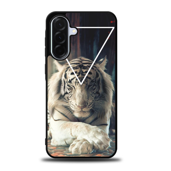White Tiger Samsung Galaxy A36 5G Case