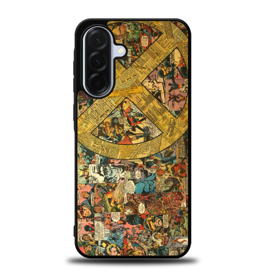 X-Men Comic Pattern Samsung Galaxy A36 5G Case