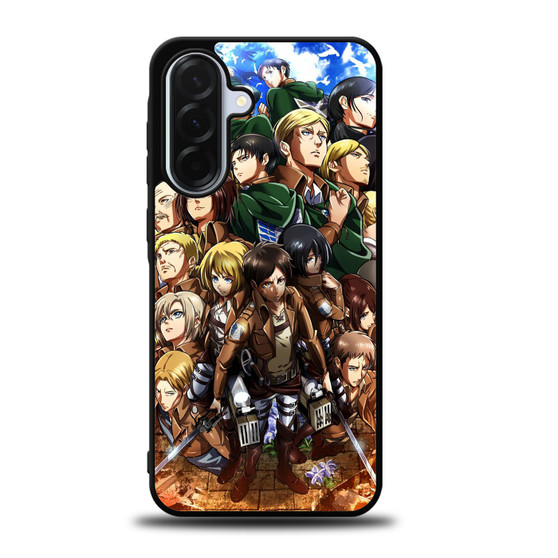 Attack on Titan All Characters Samsung Galaxy A36 5G Case