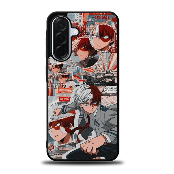 My Hero Academia in Comic Art Samsung Galaxy A36 5G Case