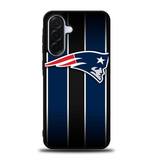 New England Patriots In Two Line Samsung Galaxy A36 5G Case