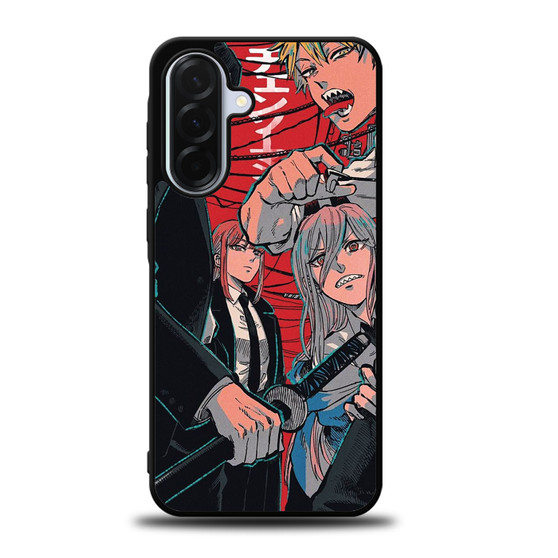Aku Denji Power and Makima Samsung Galaxy A36 5G Case