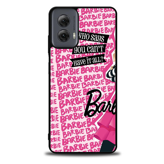 Barbie Quotes Motorola Moto G Power Case