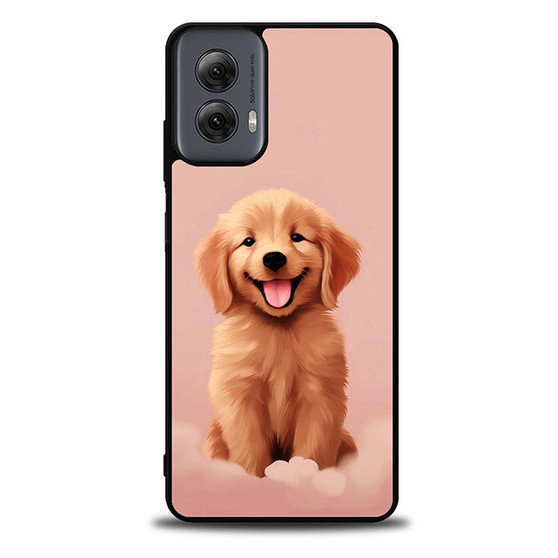 Cute puppy pink Motorola Moto G Power Case