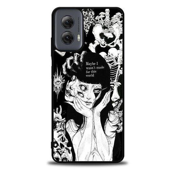 Junji Ito Manga Tomie Quotes Motorola Moto G Power Case