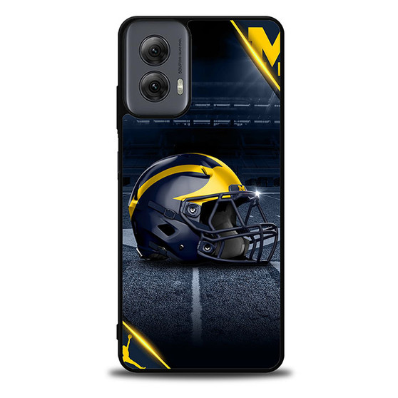 Michigan Wolverines Helmet Motorola Moto G Power Case