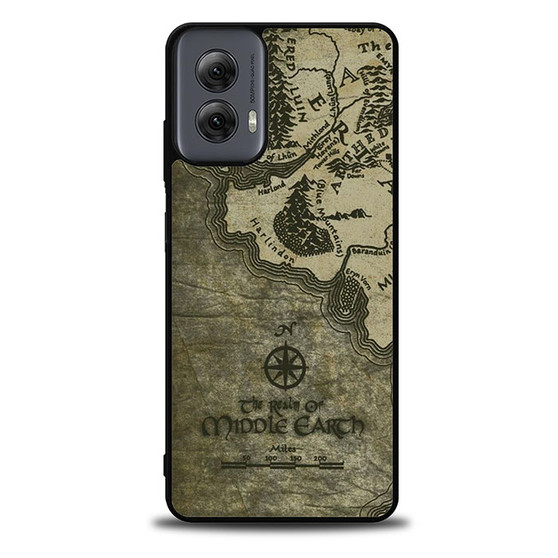 The lord of the rings middle earth map ASCK Motorola Moto G Power Case