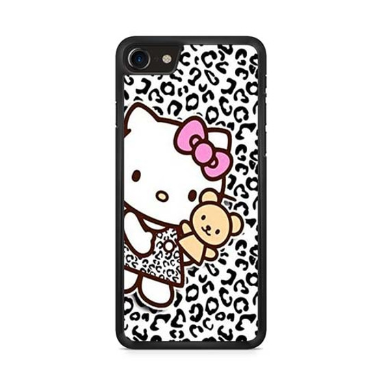 hello kitty leopard background iPhone 8 | iPhone 8 Plus Case