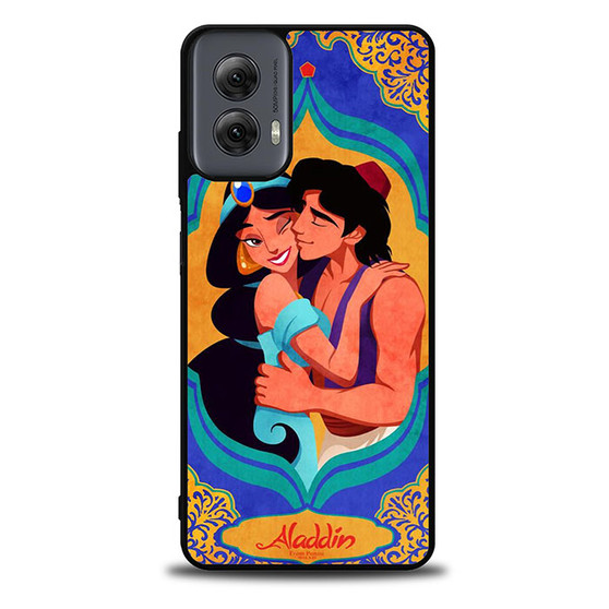 Aladdin And Jasmine Hugging Motorola Moto G Power Case