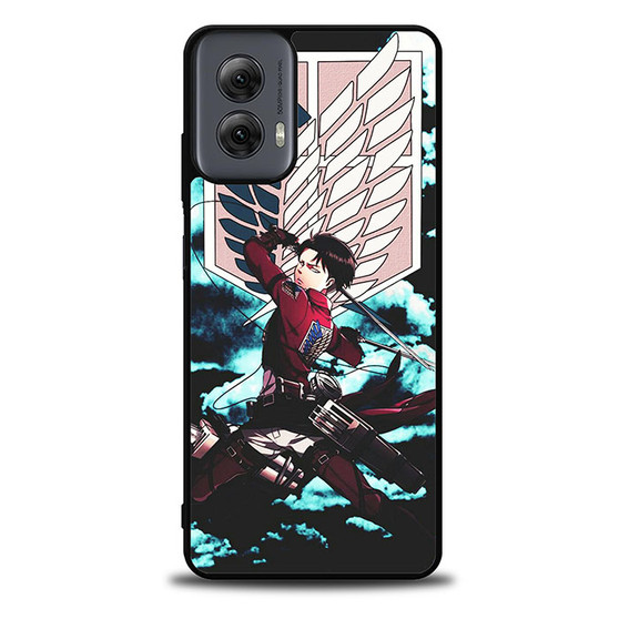 Attack on the Titan Captain Levi 2 Motorola Moto G Power Case
