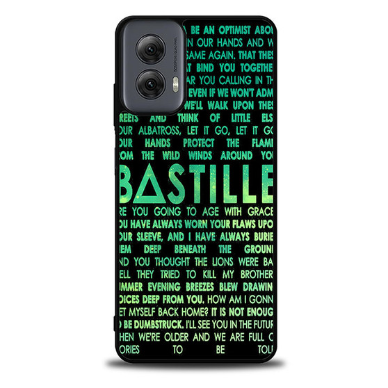 Bastille Lyrics Motorola Moto G Power Case