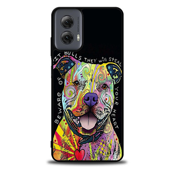 Dog Abstract Pitbull Motorola Moto G Power Case