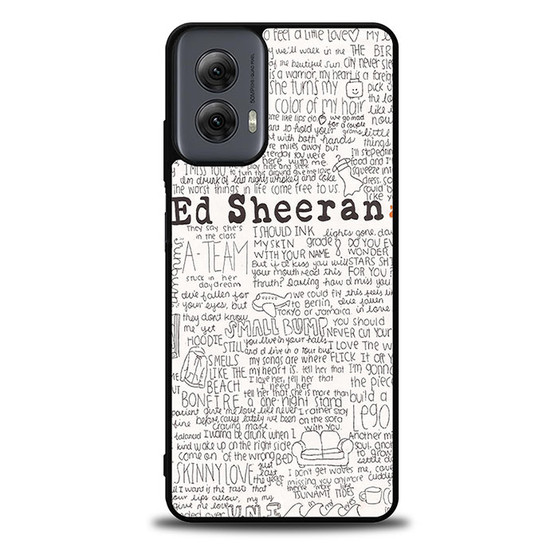 Ed Sheeran 1 Motorola Moto G Power Case