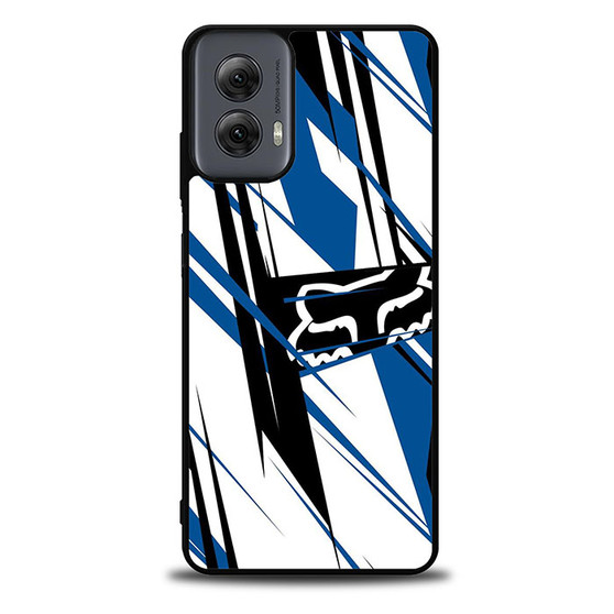 fox custom blue logo Motorola Moto G Power Case