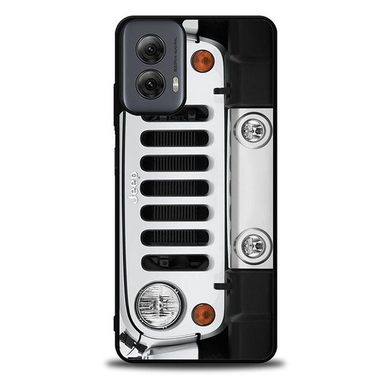 Jeep Wrangler White Motorola Moto G Power Case