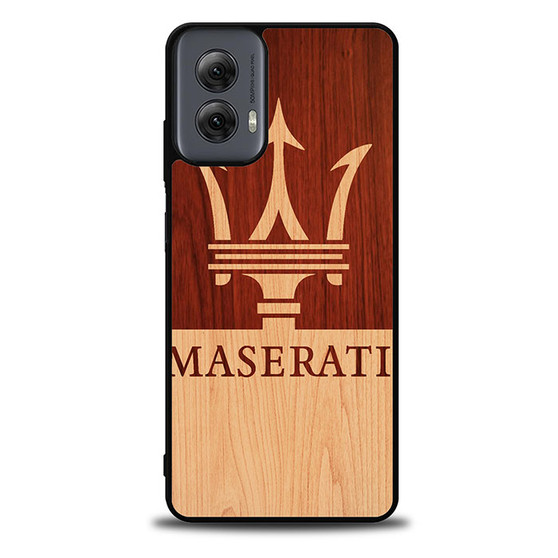 maserati wood Motorola Moto G Power Case