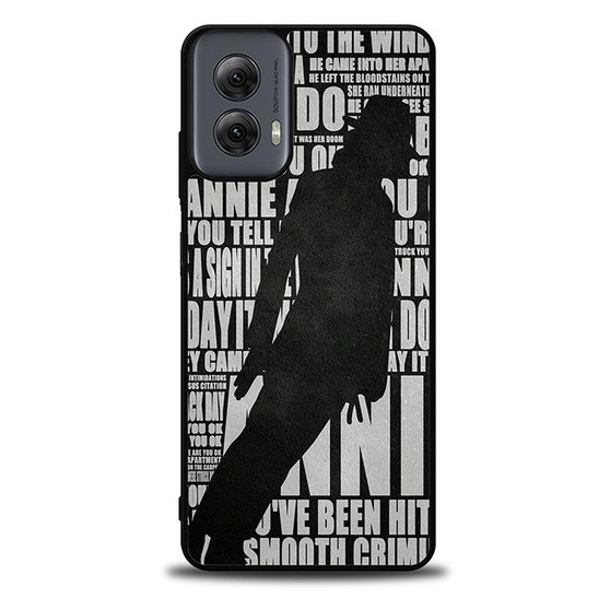 Michael Jackson Lyrics Motorola Moto G Power Case
