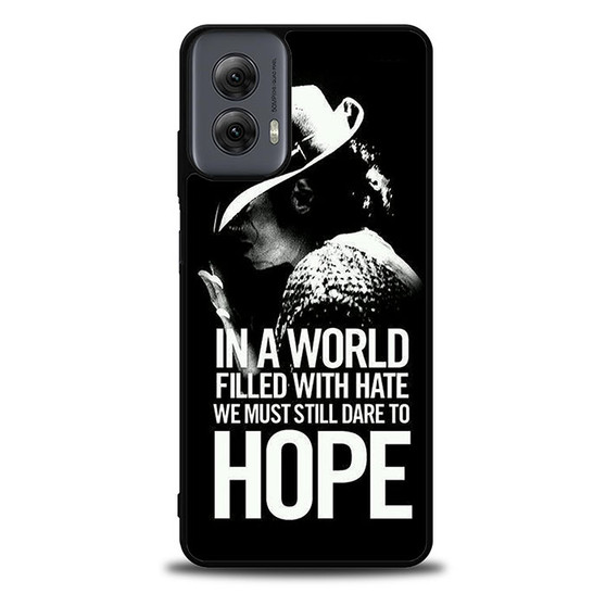 Michael Jackson Quotes Motorola Moto G Power Case