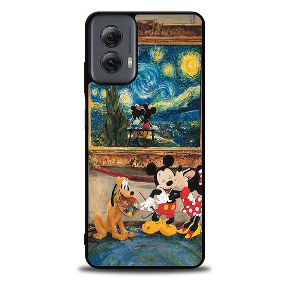 Mickey Mouse and the dog Motorola Moto G Power Case