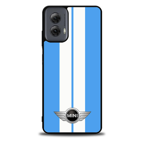 Mini Cooper Light Blue Motorola Moto G Power Case