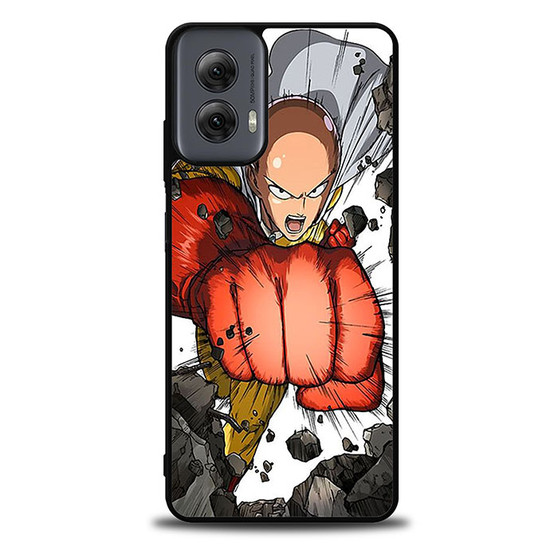 One Punch Man Saitama Punch Motorola Moto G Power Case