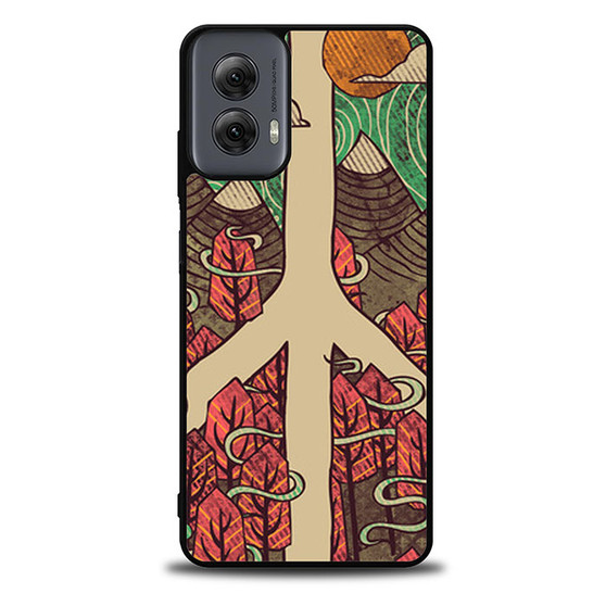 Peace Art Motorola Moto G Power Case