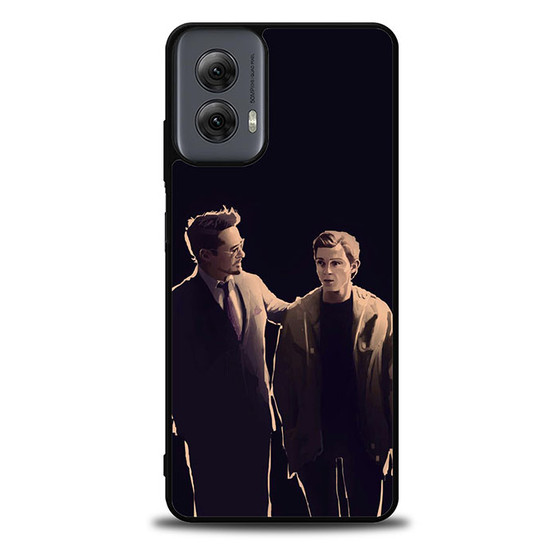 Peter Parker and Tony Stark Motorola Moto G Power Case
