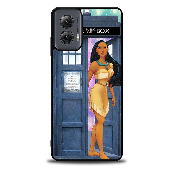 pocahontas tardis Motorola Moto G Power Case