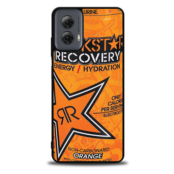 rockstar energy drink recovery orange Motorola Moto G Power Case