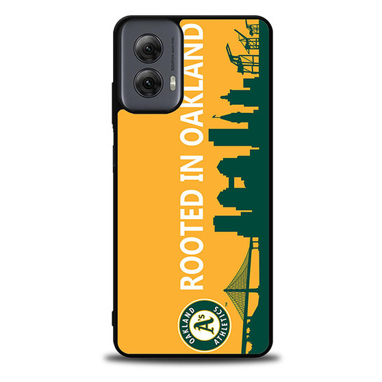 Rooted In Oakland Athletics Motorola Moto G Power Case