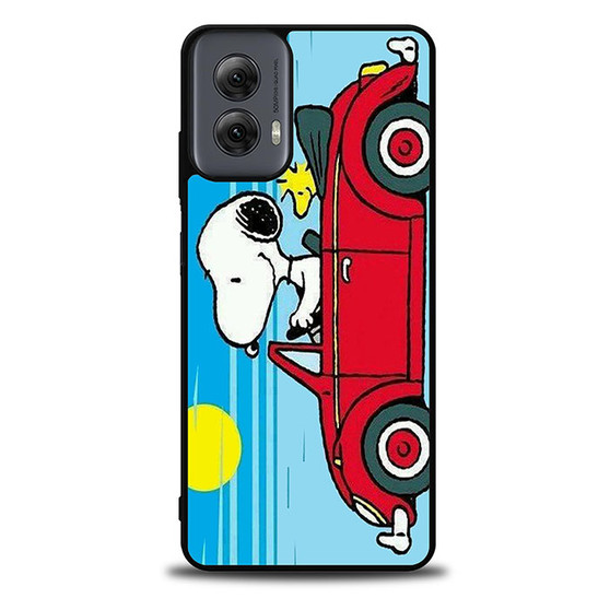 Snoopy in Car Motorola Moto G Power Case