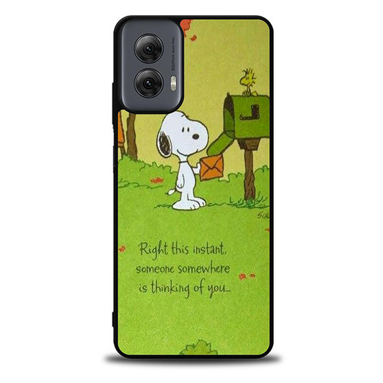 Snoopy In Right this instant Motorola Moto G Power Case