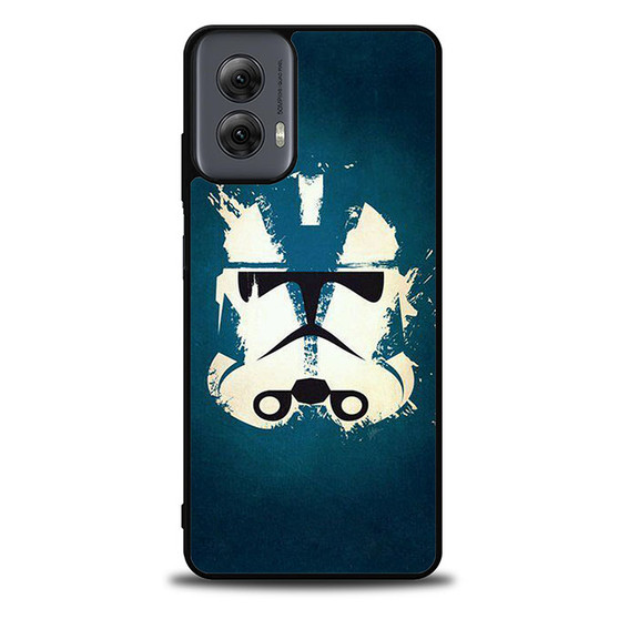 Star Wars Trooper Head Art Motorola Moto G Power Case