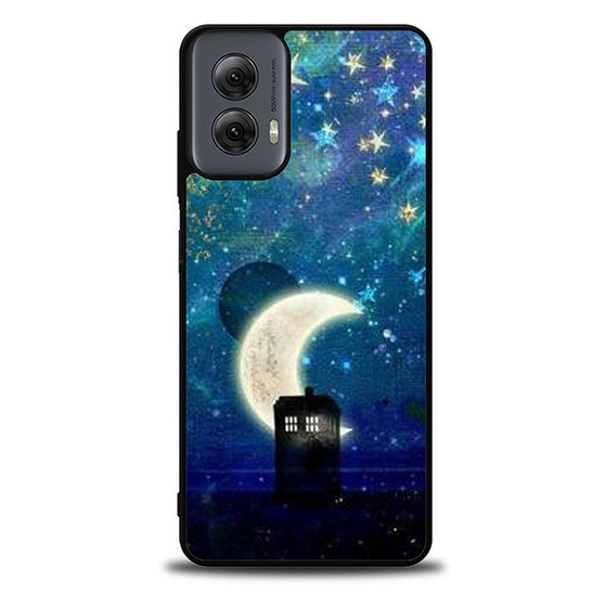 Tardis doctor who in Night Motorola Moto G Power Case