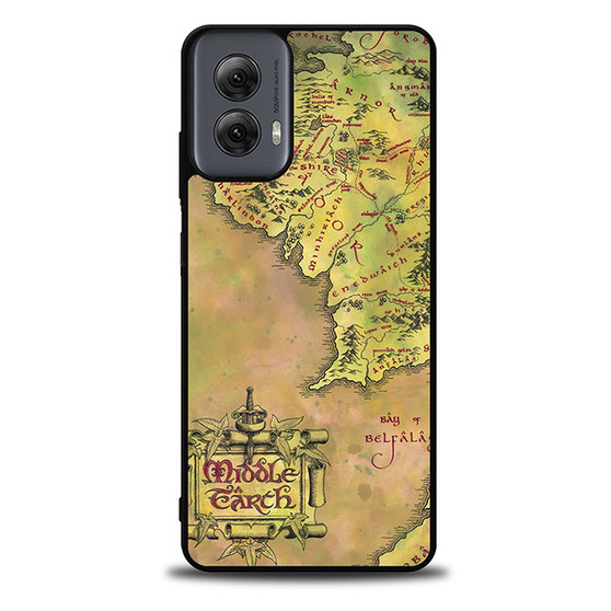 The Lord Of the rings Middle Earth map Motorola Moto G Power Case