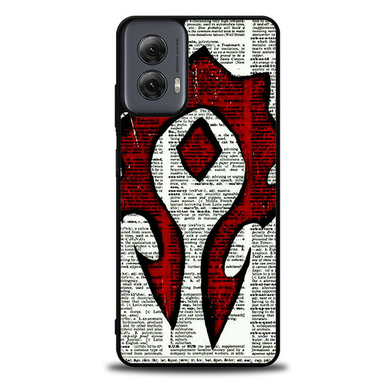 WARCRAFT Logo 2 Motorola Moto G Power Case